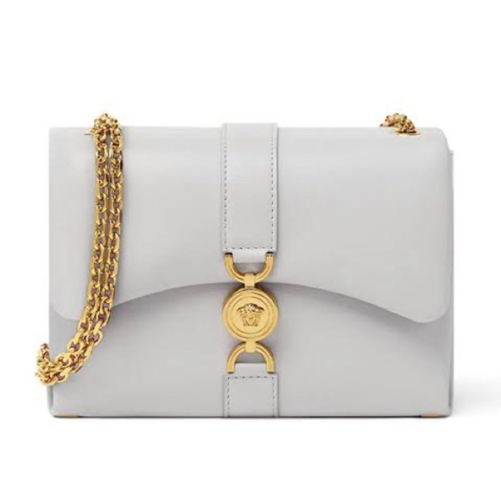 Versace Kleio Shoulder Bag – Grey | NWT